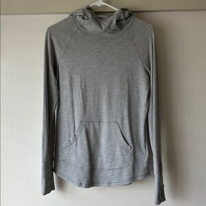 Marmot Cowl Neck Hooded Sweatshirt with Thumbholes